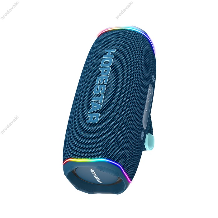 Портативна колонка Bluetooth Hopestar P7 Pro 46W Blue